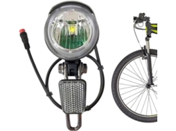 Farol De Bicicleta Elétrica À Prova D'água, Brilhante E Seguro.