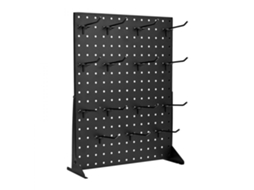 Organizador De Bijuterias 30 Metal Preto 2 Peças Loja Ideal