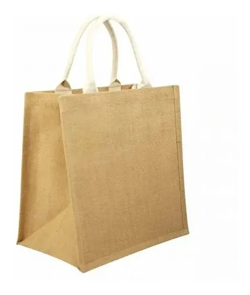 Pacote Com 35 Sacos De Juta Com Interior Revestido De Plástico 30x30vayotoy