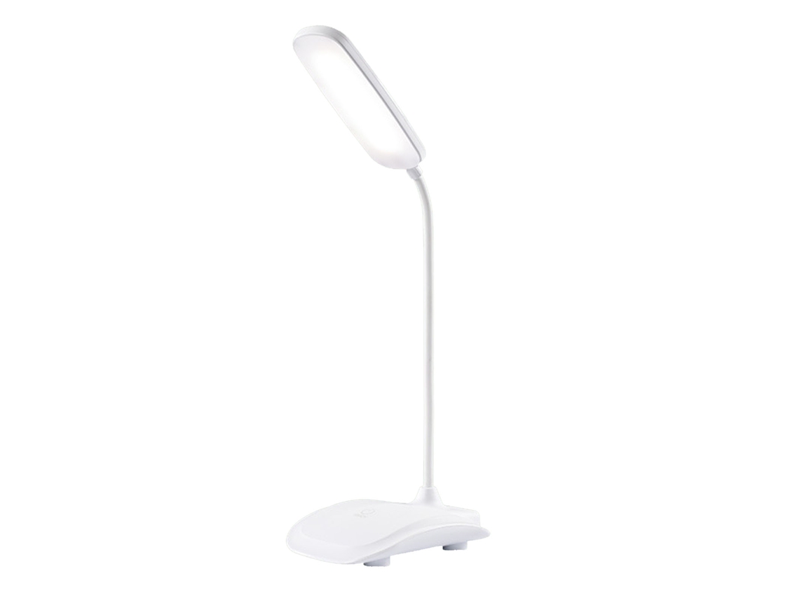Lâmpada de Mesa LED com controle táctil, 3 níveis de cor, proteção ocular, dimmable branco com S/MARCA