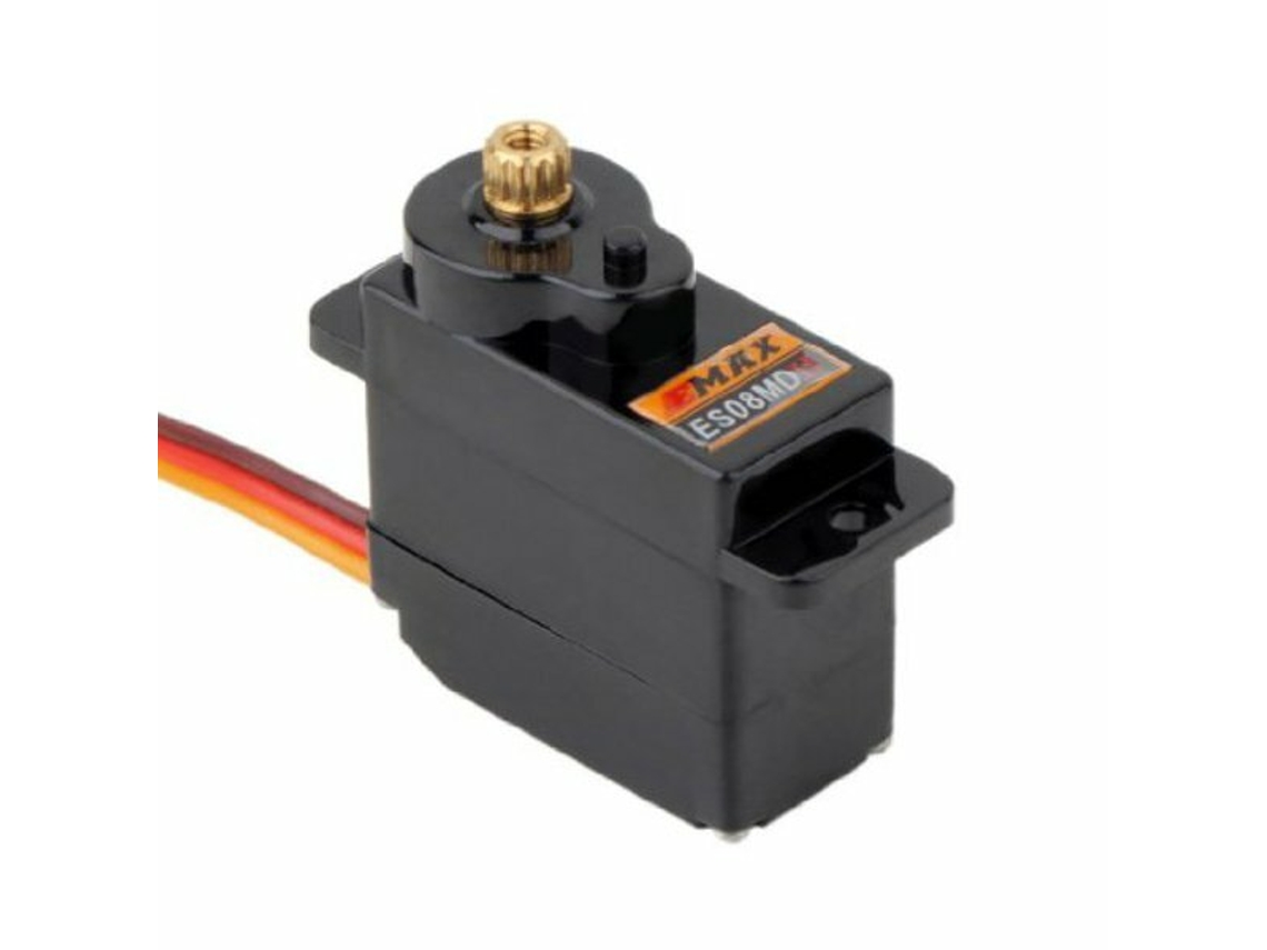 Conjunto de 6 Servos Micro Digitais em Metal Emax Es08mdii para Modelos Rc MDUG