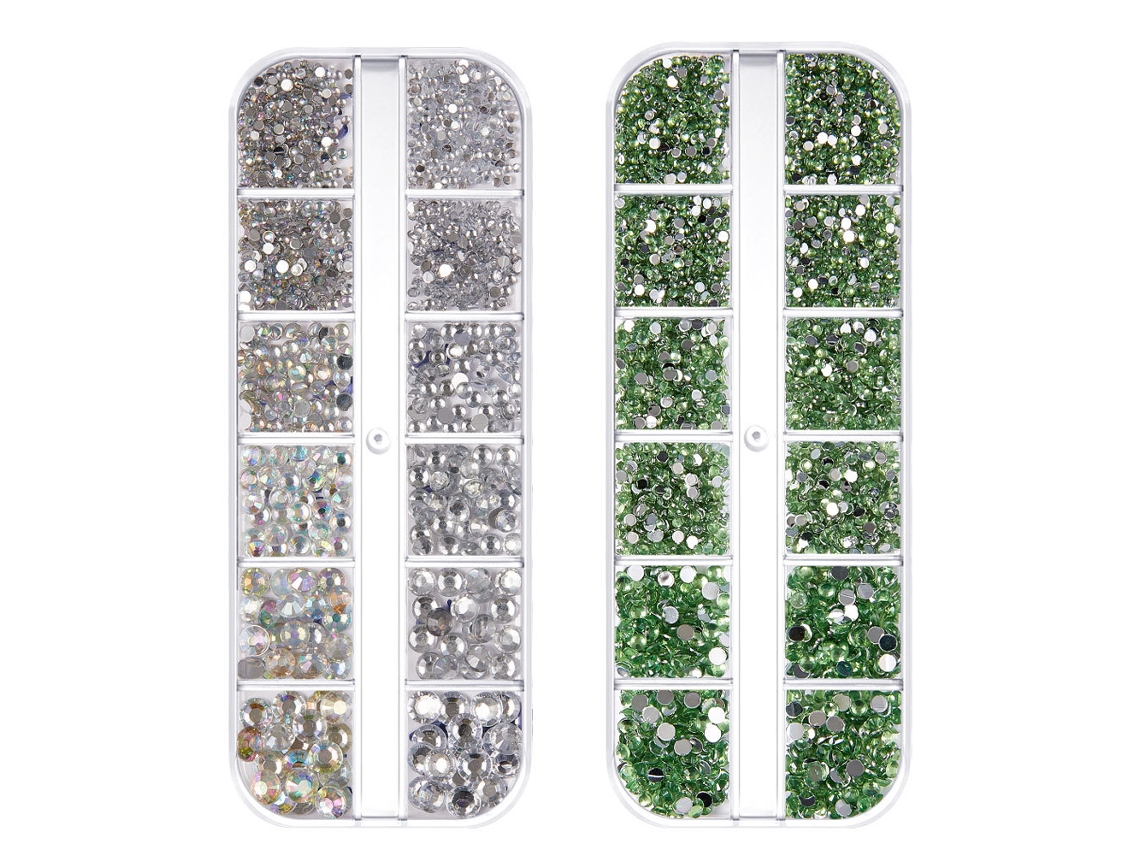 Pedrinhas Para Unhas Artísticas Pedrinhas De Maquiagem Coloridas Com Fundo Plano Estilo 5 ZMDECQNA