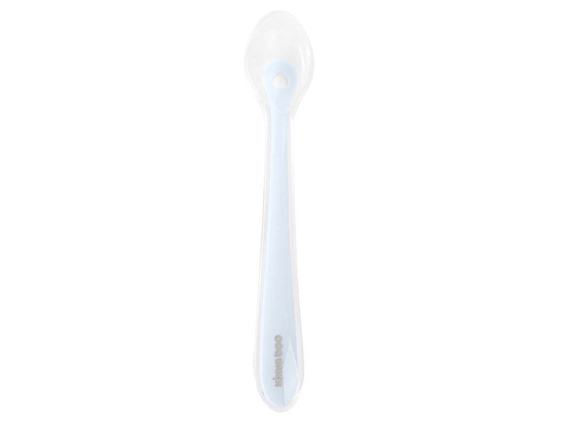 Colher de Silicone 1Pç KIKKABOO Azul