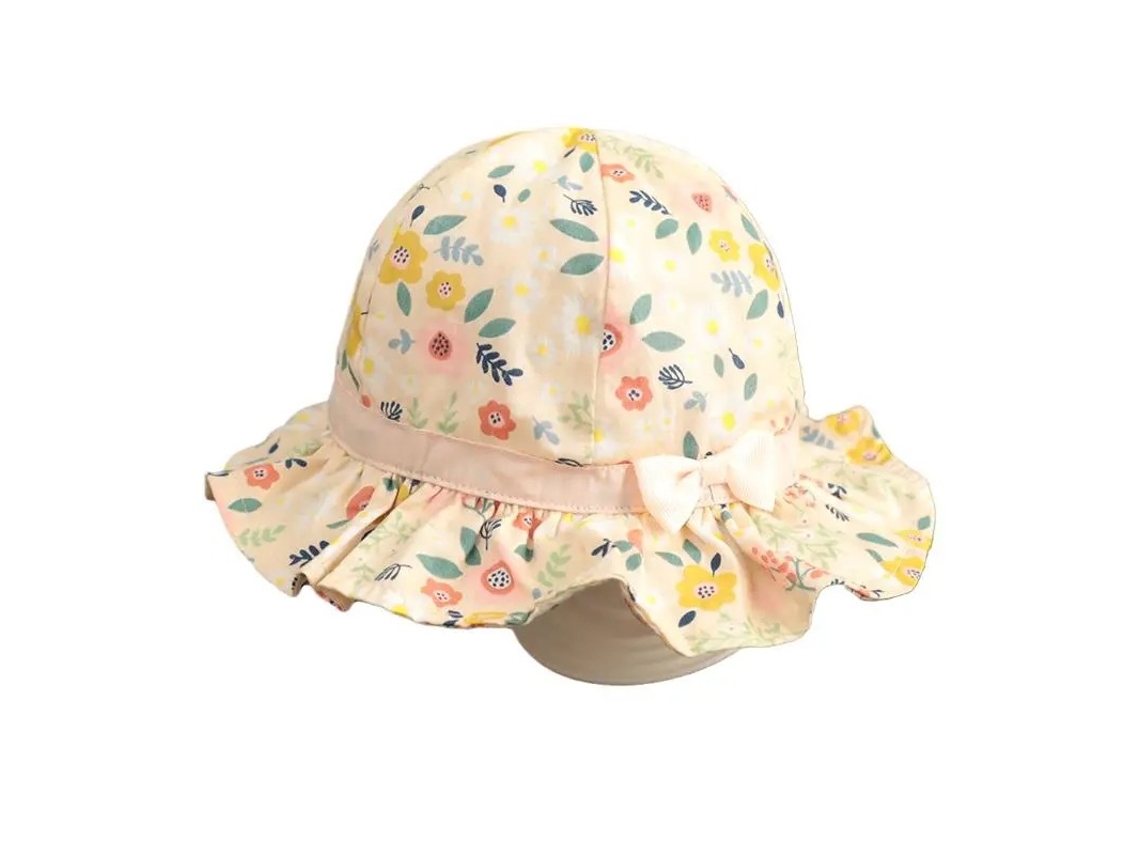 Chapéu de Pescador Infantil com Estampa Animada, Algodão Puro EOOCOO