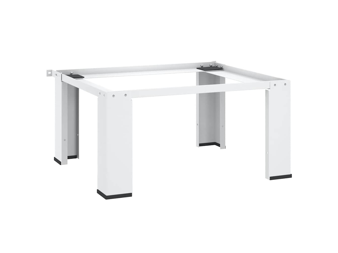 Vidaxl Base/apoio Para Máquina De Lavar Branco