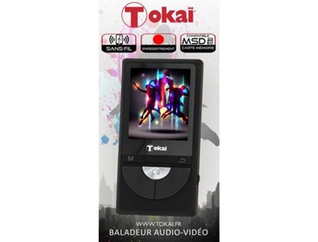 Baladeur Mp3/mp4 Com Encodagem De Fontes Externas Tokai