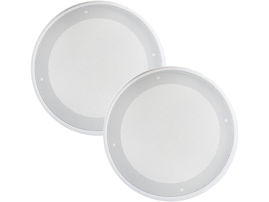Protetor De Alto-falantes Automotivos De 2 Peças Em Aço Laminado A Frio Com Malha Anticolisão, Compatível Com Subwoofers.