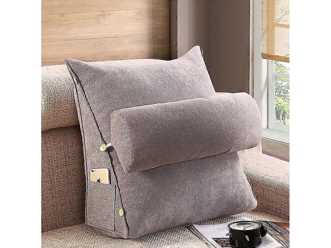 Conjunto De Travesseiros Em Cunha Para Cama Com Travesseiro De Pescoço Ajustável Slowmoose (fmy)