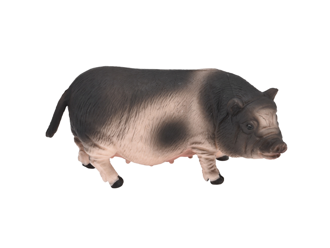 Modelo De Porco De Fazenda Brinquedo Educativo Decorativo Para Crianças Acima De 3 Anos