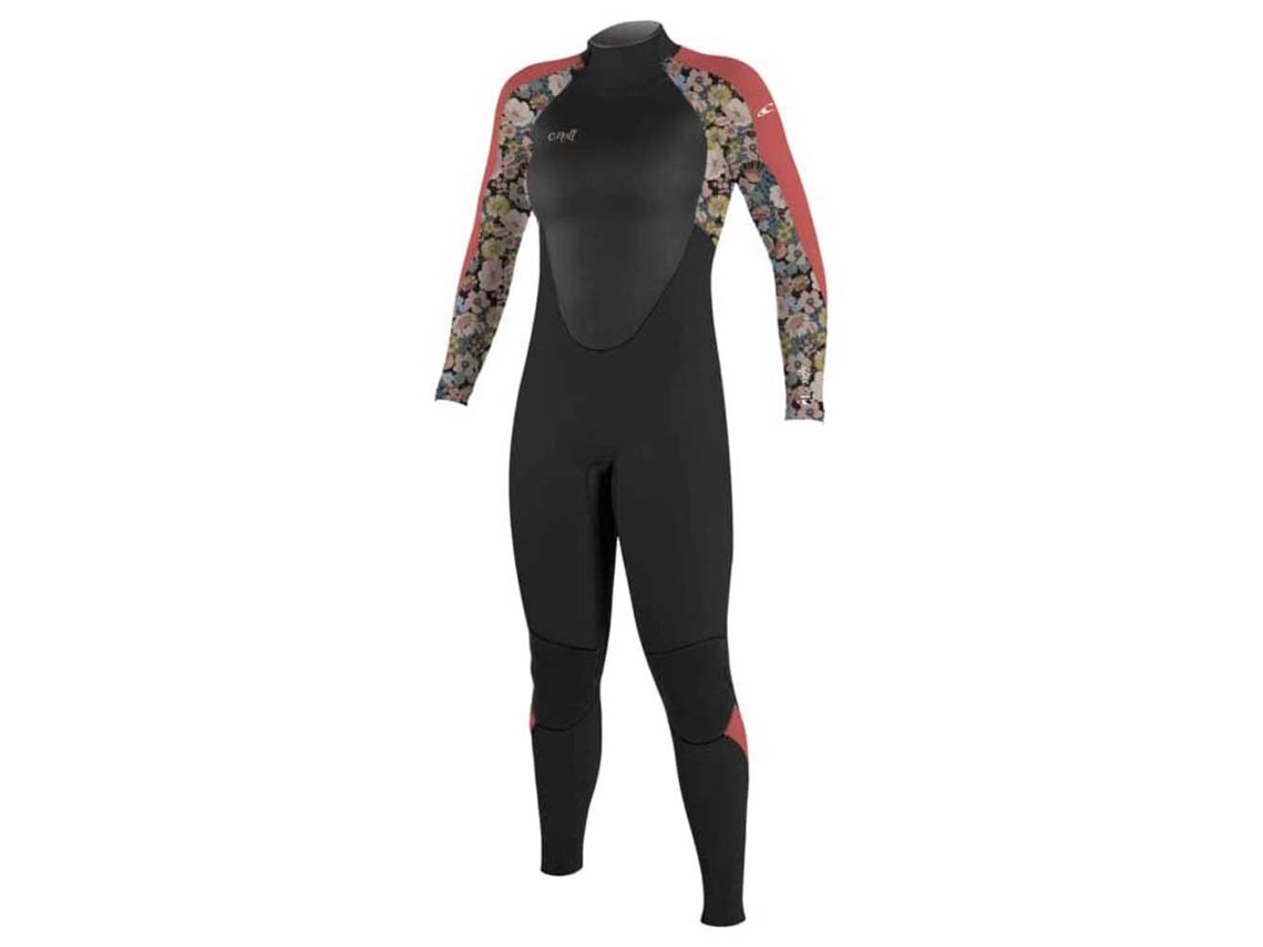 Terno de Neoprene Manga Longa com Zíper Nas Costas Epic 5/4 Preto 8O´Neill Wetsuits