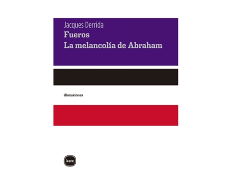 Livro Fueros. La Melancolía De Abraham de Derrida Jacques (Español)