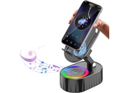 Suporte Inteligente Com Sensor, Alto-falante Bluetooth Sem Fio, Suporte Para Celular, Carregador, 5 Em 1