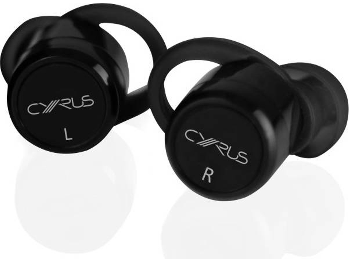 Auriculares Bluetooth CYRUS Cyrus Soundbuds (In Ear - Microfone - Preto)