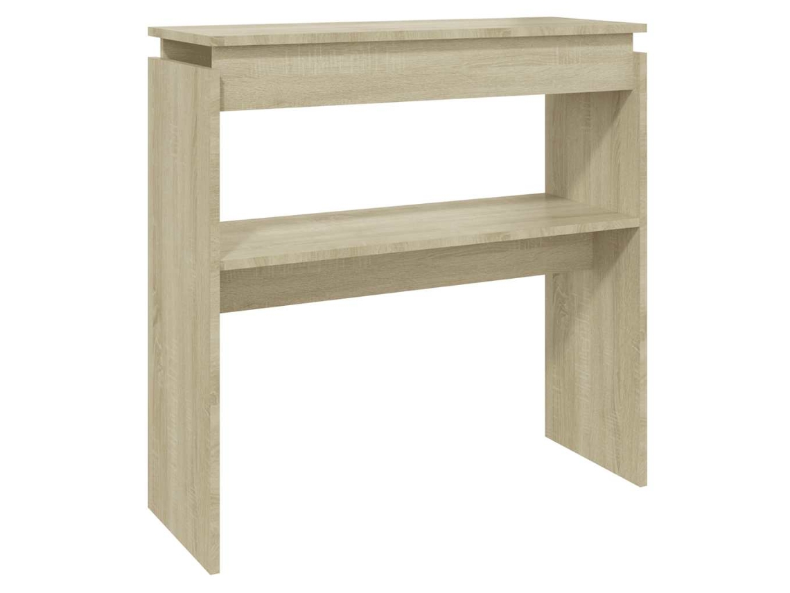 Console Table, Console Tables Vidaxl Marrom Madeira Processada (n/a)