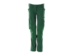 Calças Grandes Com Bolsos Para Joelheiras Accelerate 18088 Verde 50 / 32 MASCOT
