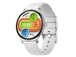 Smartwatch V89 1,43 Polegadas Amoled Saúde Feminina Bluetooth Chamadas Interface De Usuário Elegante (prata)