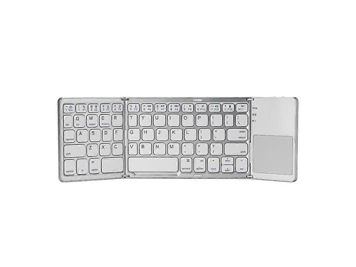 Teclado Bluetooth Sem Fio TAISHENGDA, 81 Teclas, suporte para tablets e smartphones