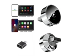 Adaptador 2 Em 1 Sem Fios Para Carplay E Android Auto, Plug Play, Compatível Com Iphone E Android Hexinyigjly