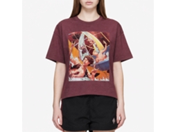 Rockinstone Bill And Ted Water Slide Heather Vintage Maroon Adult T-shirt Size:xl