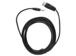Cabo Lurelia Midi Din de 5 pinos e 3,5 mm, para teclados, pianos, sintetizadores, PCs e computadores.