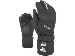 Luvas para Homem LEVEL Lavas Evolution Goretex Preto para Esqui (S-M)