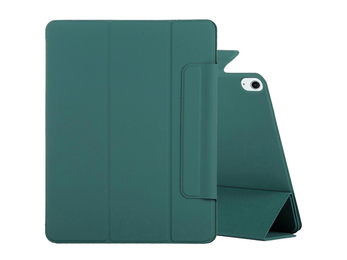 Capa inteligente para tablet em couro sintético Webake com fivela fixa e clipe duplo