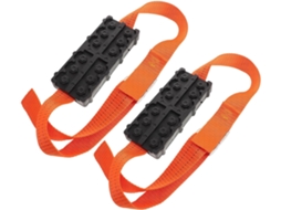 Conjunto De 2 Placas De Tração Multiuso Em Nylon De Alta Resistência Para Pneus.