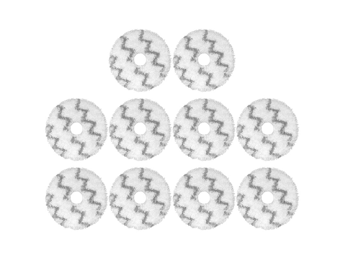 Conjunto de 10 Panos Limpeza para Aspirador Robô Autolimpante Eva Sdj06rm BRILVIBERA