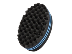 Esponja modeladora profissional para salões de beleza, ideal para cabelos curtos e longos, fácil de usar.