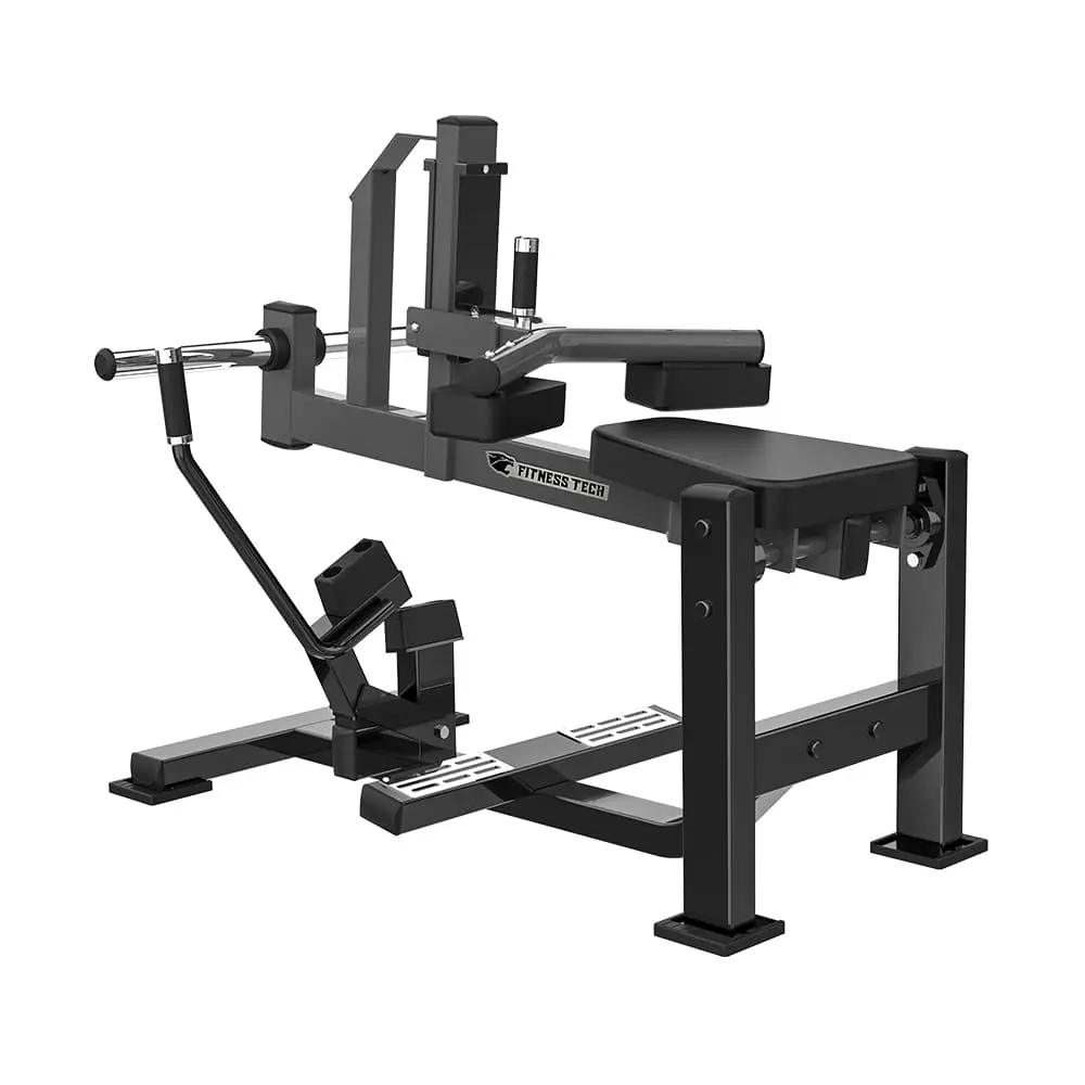 Máquina de Alavanca Sentada/Sóleo Gastrocnêmio FITNESS TECH