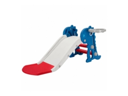 Escorrega Infantil para Criança Beunik (idade Mínima Recomendada: 1 Ano 123x61x53 Cm Azul e Vermelho)