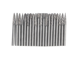 Kit De 20 Brocas De Carburo De Wolframio, Cônico, Lijado, Mandril 1/8 Polegada, Ferramenta Manual