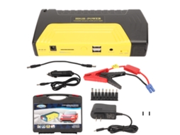 Arrancador de bateria para carro 600A 20000mAh com carga rápida USB 12V com luz LED | S/MARCA