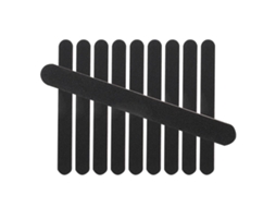 Conjunto de 12 palitos de polimento para modelos de madeira Garneck, ferramentas de lixa dupla face
