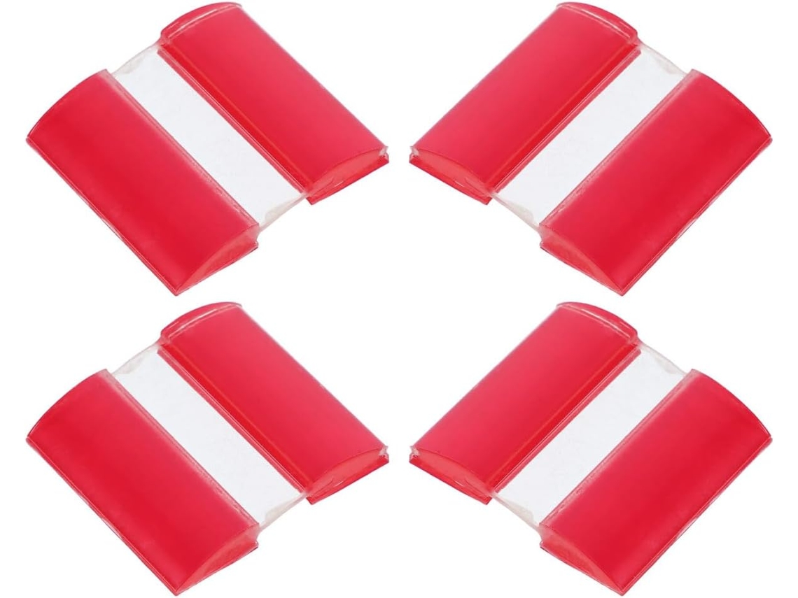 Nuobesty Conjunto De 4 Dobradiças Contínuas Acrílico Para Piano Com Adesivo, Ângulos Ajustáveis E Design Variável