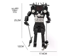 Skibidi Wc Blocos De Construção Titãs Câmera Homem Tv Homem Mulher Titãs Cameraman Speakerman Skibidi Toulet Tijolo Speaker Homem Brinquedo Hengjian