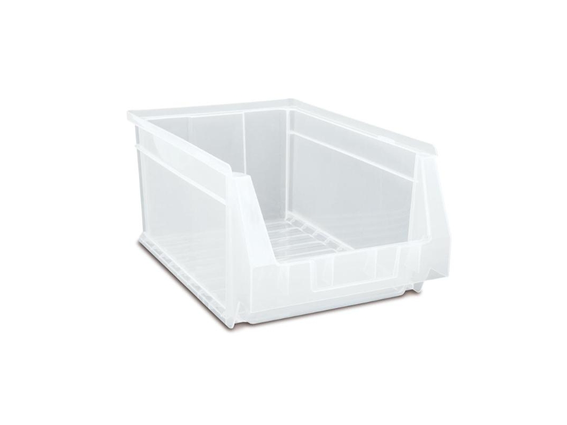 Gaveta Empilhável N52 Transparente 23X16Cm