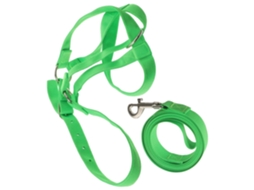 Cabresto Ajustável Em Nylon Verde Para Gado, Bezerros, Cavalos E Cabras – Para Adestramento.