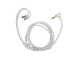 Cabo de fone de ouvido MMCX 3.5mm substituto para Shure, transparente