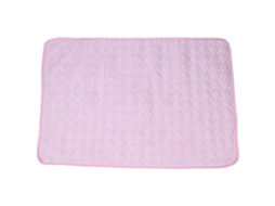Tapete Refrescante, com Gel, para Cães e Gatos, Portátil, Uso no Verão, Tamanho Xl, Rosa AQUAFORGE