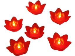 Dispositivo Portátil De Luz Intermitente Em Formato Flor, Ideal Como