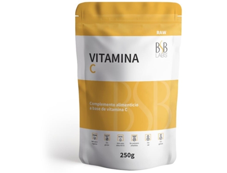Vitamina C em pó 250 Gr Bsb Labs