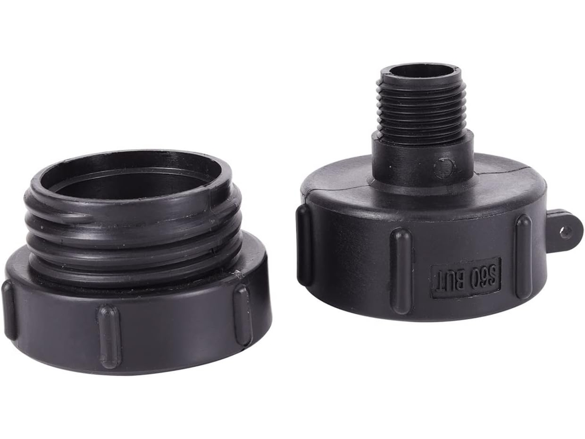 Conector Ibc para Tanque de Jardim S60 Macho 1,9 Cm 62 Mm S60 S/MARCA