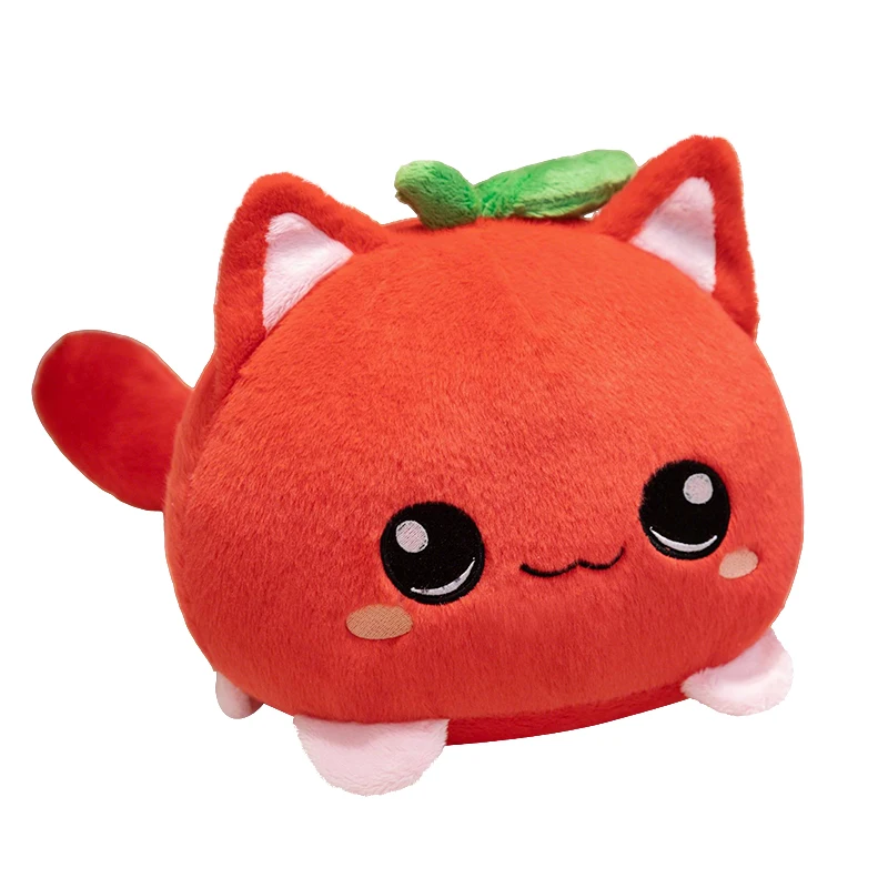 (maçã 10cm) Lindo Brinquedo De Pelúcia, Gato Fruta, Presente De Aniversário Para Crianças