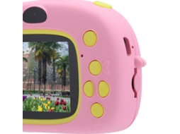 Câmera Digital Para Crianças Slr Portátil, Câmera Esportiva De Treinamento De Alta Definição, Tire Fotos, Rosa Brilvibera