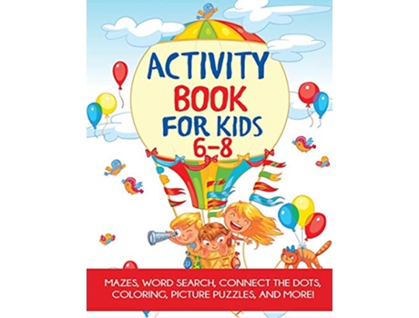 Livro Activity Book for Kids 68 de Blue Wave Press (Inglês)