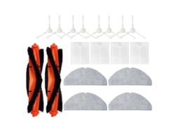 Escova Rotativa Principal Xiaomi 18pcs, Compatível Com 18pcs S20 (d106) E12 E10 B112 D106 E10c 3c Plus 3c Enhanced C103 Aspirador, 18 Unidades