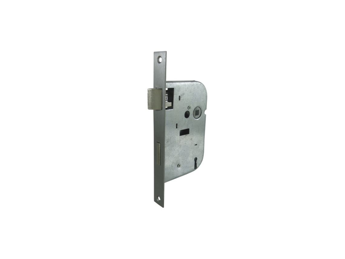 Fechadura Embutir 716 GLK Quadra 8mm Inox 60mm