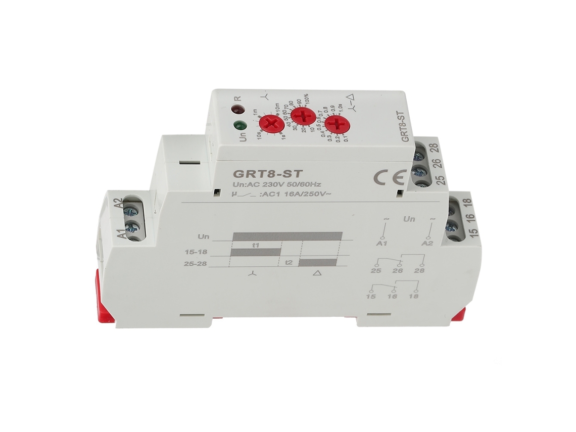 Timer De Partida Estrela-triângulo Grt8-st 230v