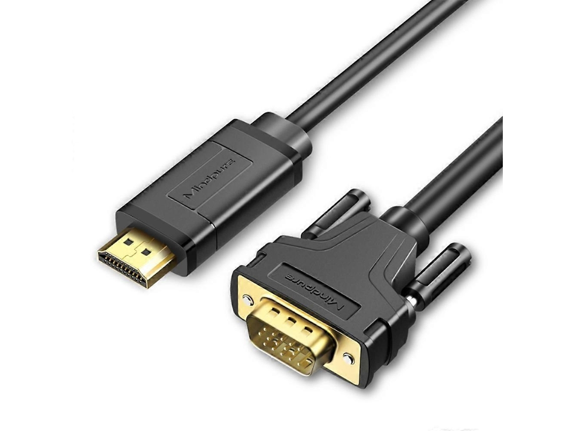 Lurelia Comutador Hdmi Para Vga, 1080p, 1 M, Compatível Com Xbox